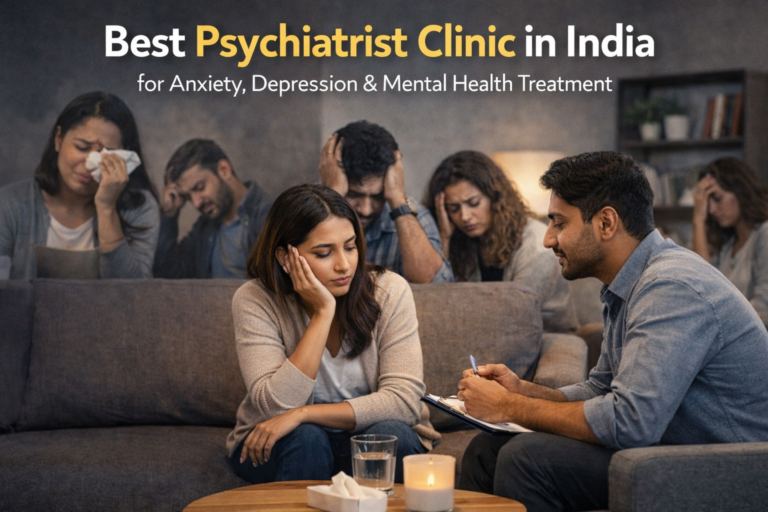 Best Psychiatrist Clinic in India for Anxiety, Depression & Mental Health Treatment